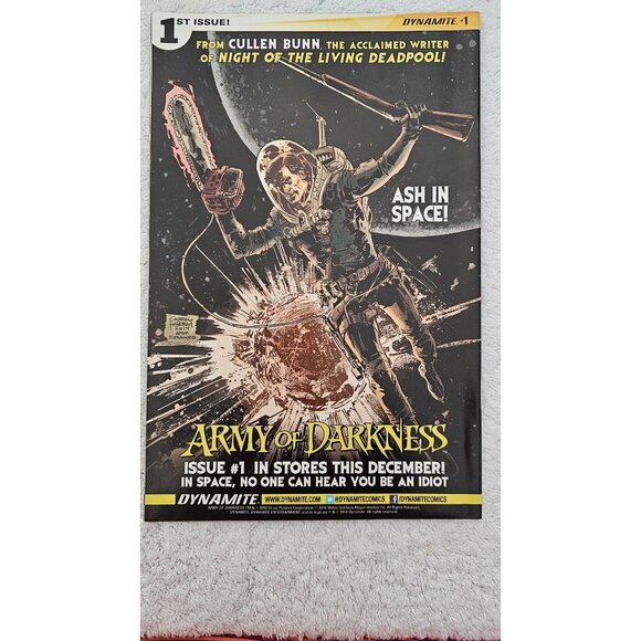 Set Of 4 Dynamite Comics: Army Of Darkness #1 Silver Star Captain Action #3 Volt - Picture 1 of 4